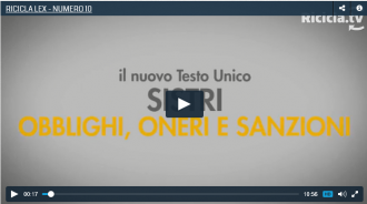SISTRI, NUOVO RISCHIO SANZIONI – RICICLA LEX – NUMERO 10